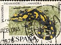 Spain - 1975 - Hispanic Fauna - 1 PTA - Multicolor - Animal, Lagarto - Edifil 2272 - Salamandra - 0